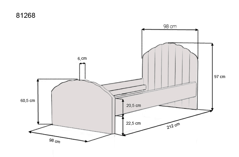 łóżko podwójne dla dzieci